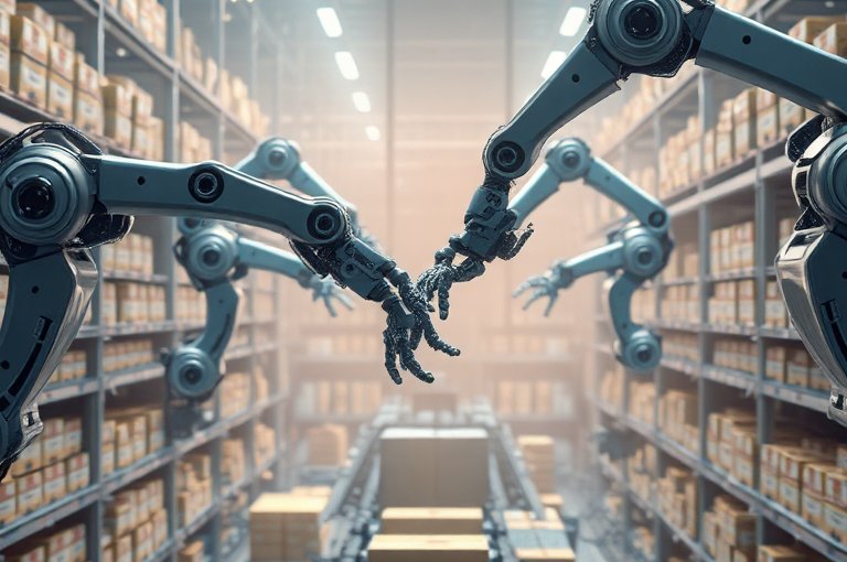 無錫設備機床上下料機器人助力智能化生產